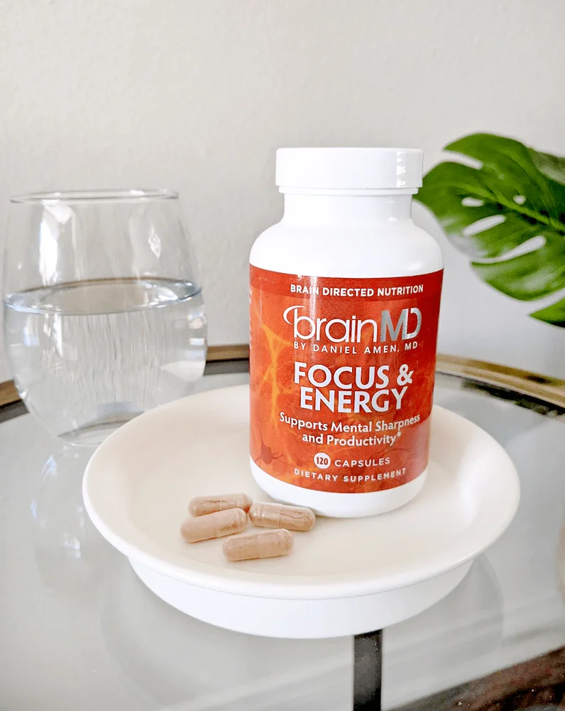 Try BrainMD's Focus & Energy Supplement