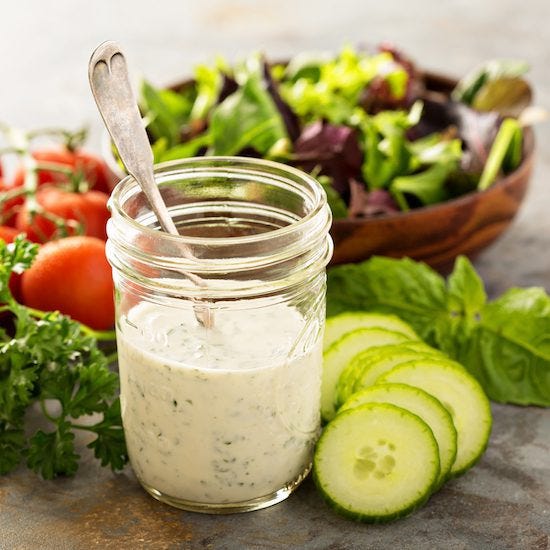 Greek Yogurt Salad Dressing Recipe | BrainMD