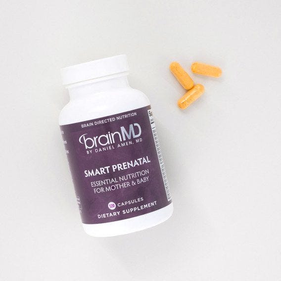 Best Prenatal Vitamin with Methylfolate | Smart Prenatal by BrainMD