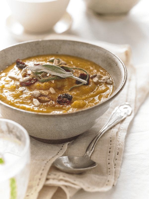 Sweet Potato Turmeric Soup | Turmeric for Your Brain Health