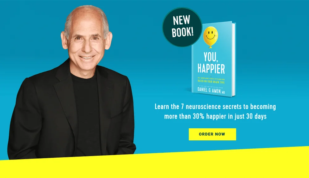 Shop Dr. Daniel Amen's new book You, Happier