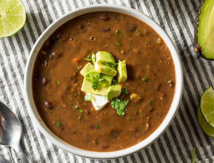 Healthy Black Bean Soup Recipe | BrainMD