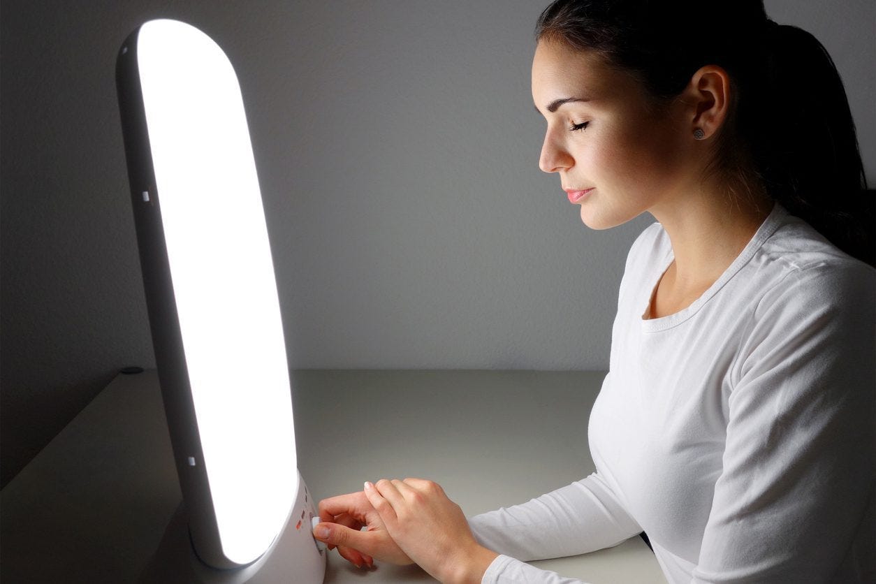 light therapy for mood