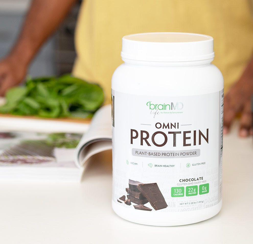 Omni Protein Powder | Pre Workout & Post Workout | BrainMD