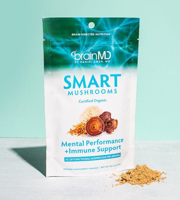 Shop Smart Mushroom Powder by BrainMD