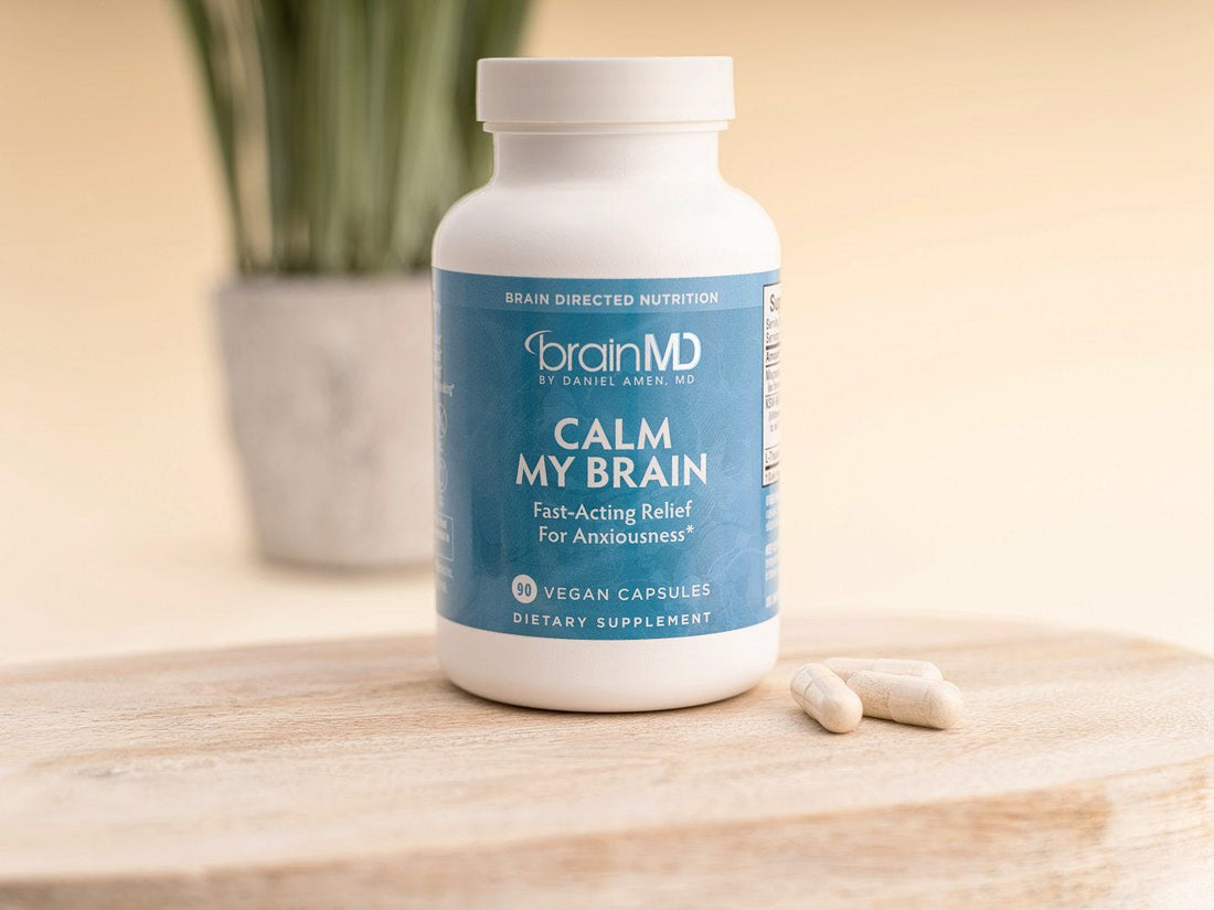 Calm My Brain: A Natural, Fast-Acting Way to Help Relieve Anxiousness