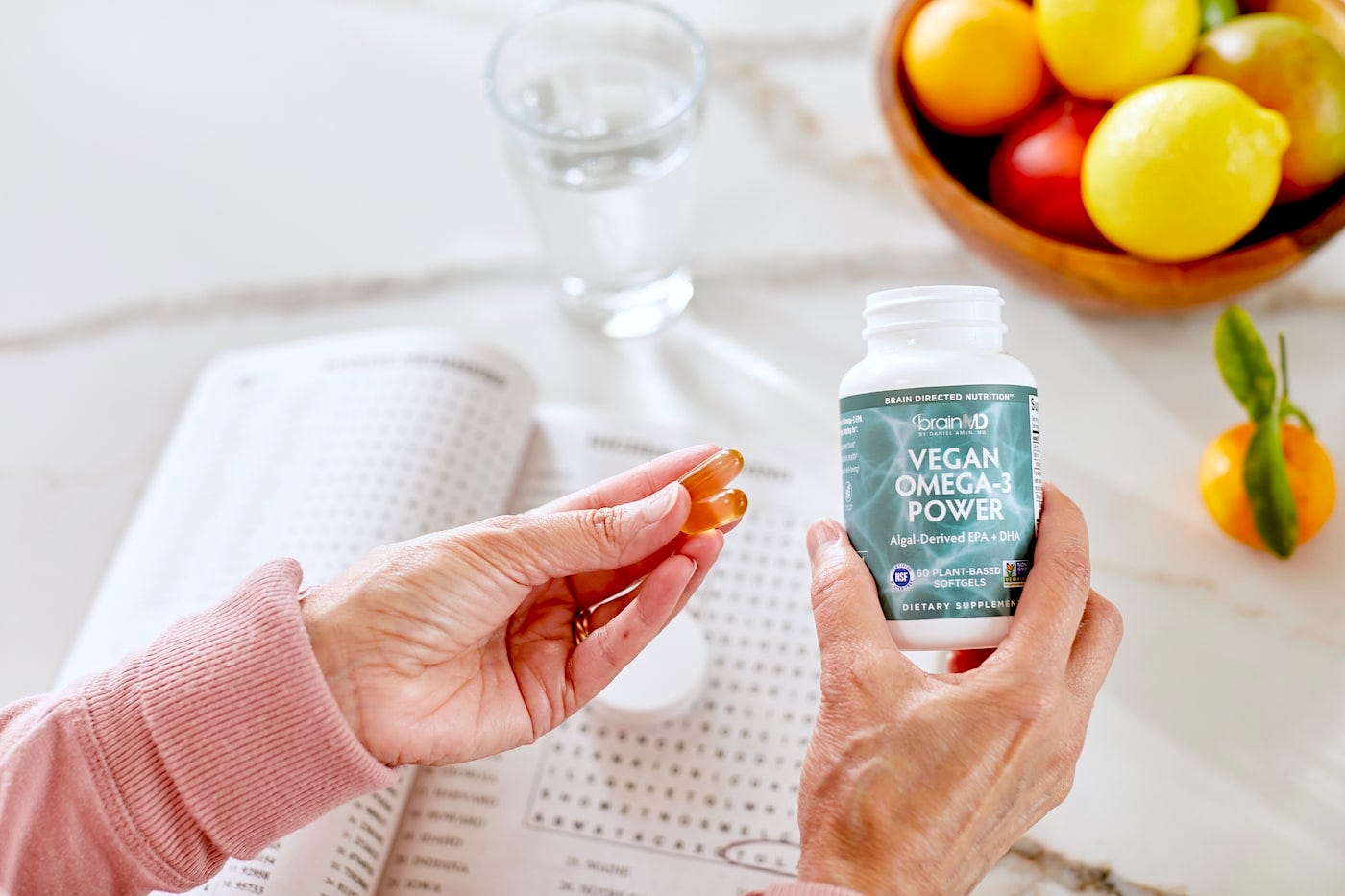 Best Vegetarian & Vegan Friendly Omega-3 Supplement: Introducing Vegan Omega-3 Power!