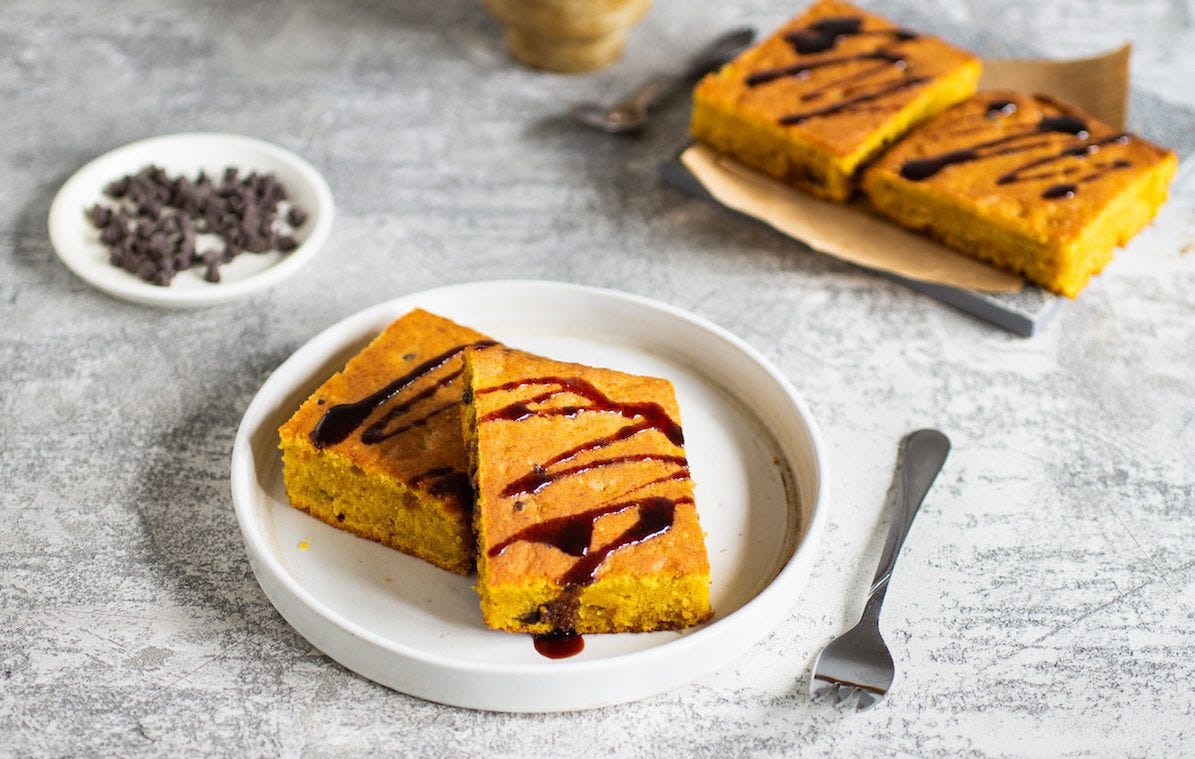 Tana's Healthy Protein Pumpkin Bars Recipe