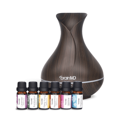 Ultrasonic Aromatherapy Diffuser for Essential Oils | BrainMD