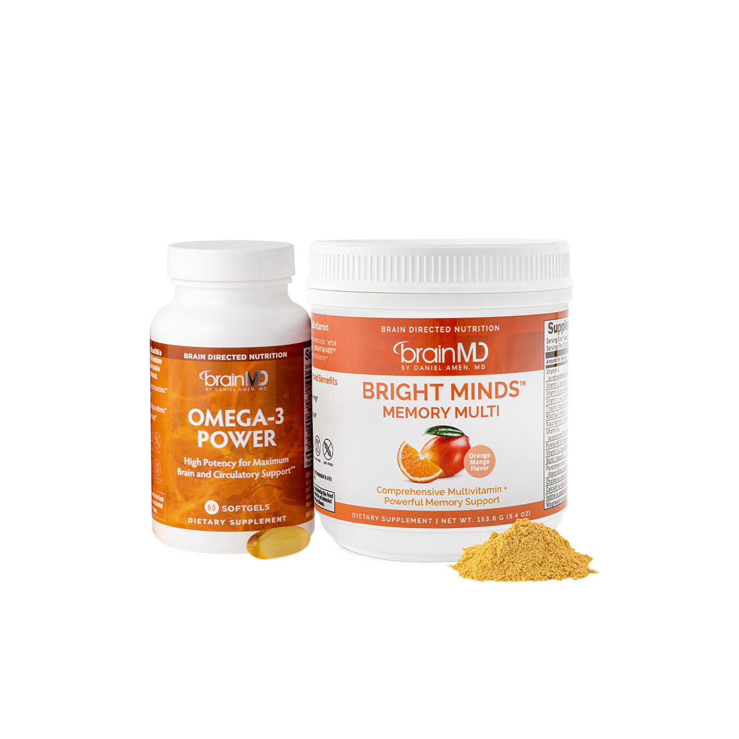 Memory Supplement Bundle | Bright Minds | BrainMD | BrainMD