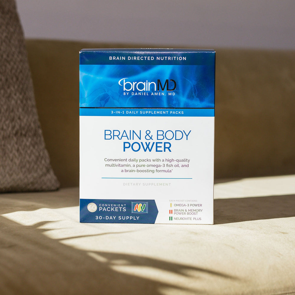 Brain & Body Power | Daily Essential Vitamin Packs | BrainMD | BrainMD