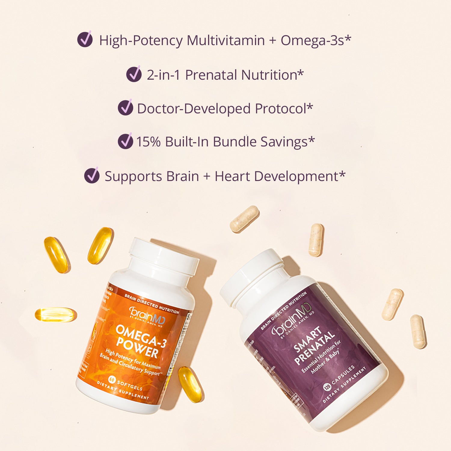 Prenatal Vitamins - Bundle of Joy | BrainMD | BrainMD
