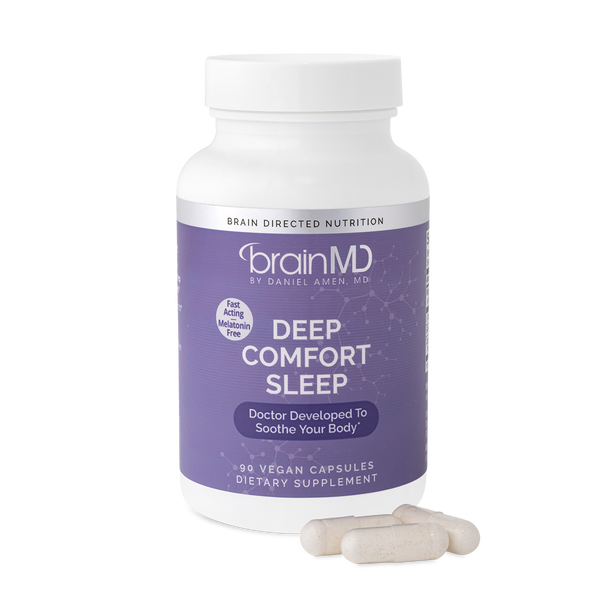 Deep Comfort Sleep | Comfort Sleep Supplement | BrainMD | BrainMD