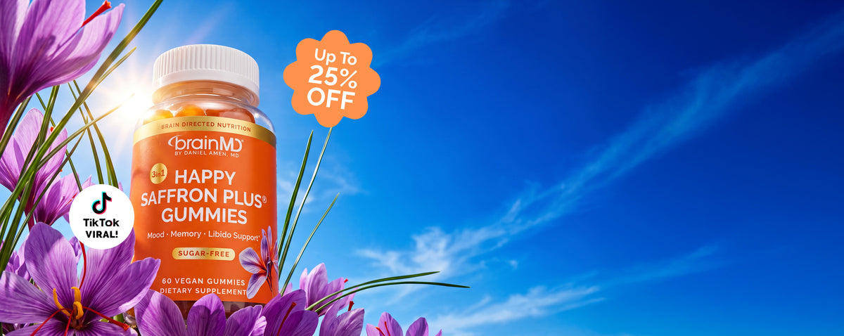 Happy Saffron Plus Gummies for a brighter mood