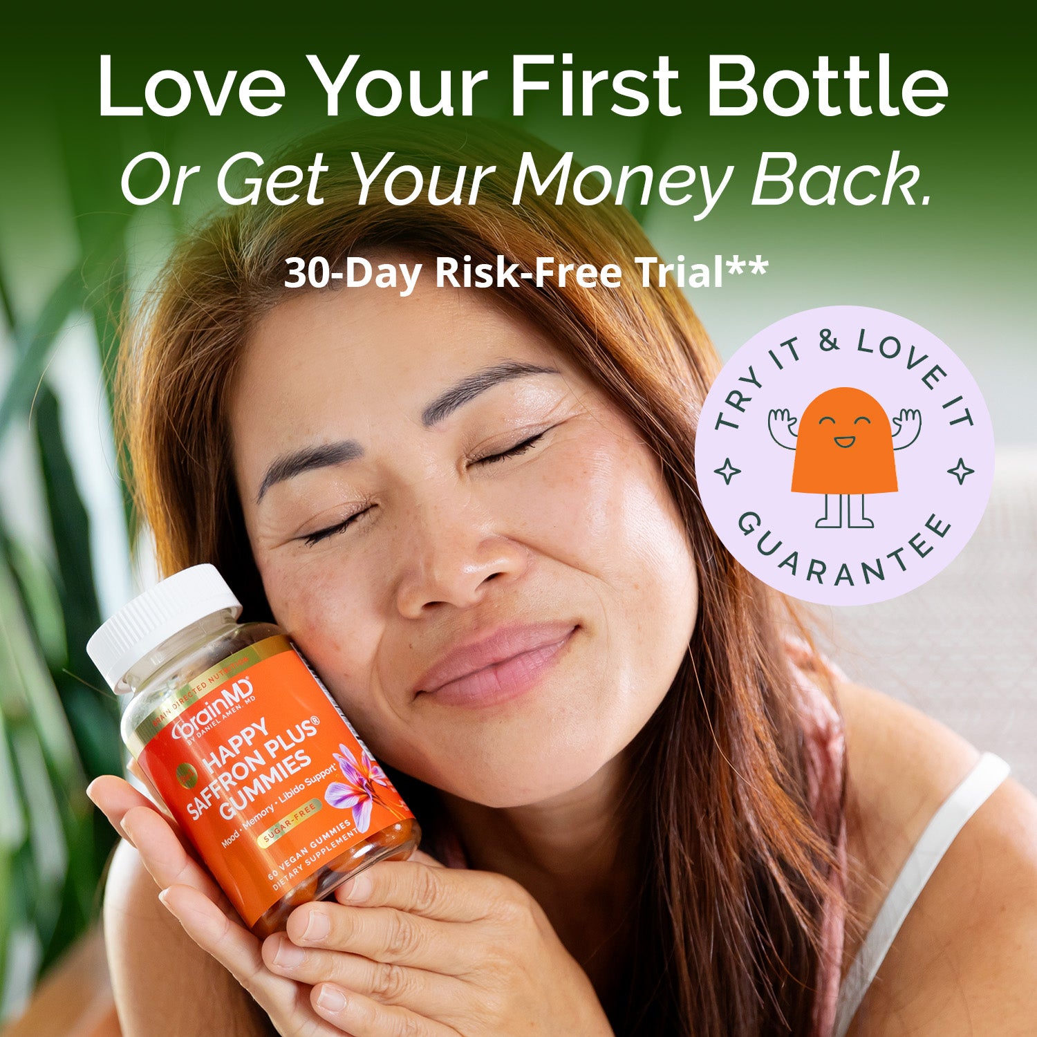 Saffron Supplement | Happy Saffron Gummies | BrainMD