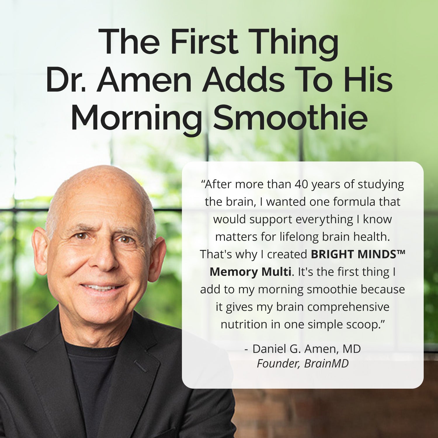 Memory Multivitamin Powder | Bright Minds | BrainMD