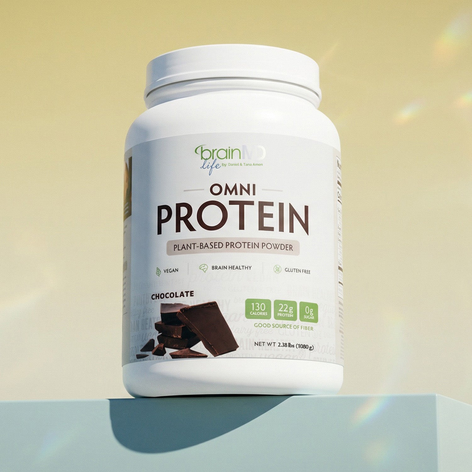 Omni Protein Powder | Plant-Based Vanilla or Chocolate Protein Powder