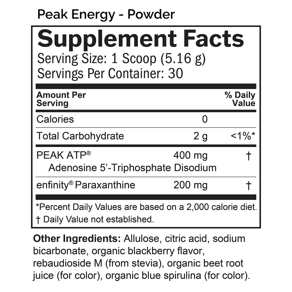 Peak Energy ATP: Clean, Caffeine-Free Energy Supplement | BrainMD | BrainMD