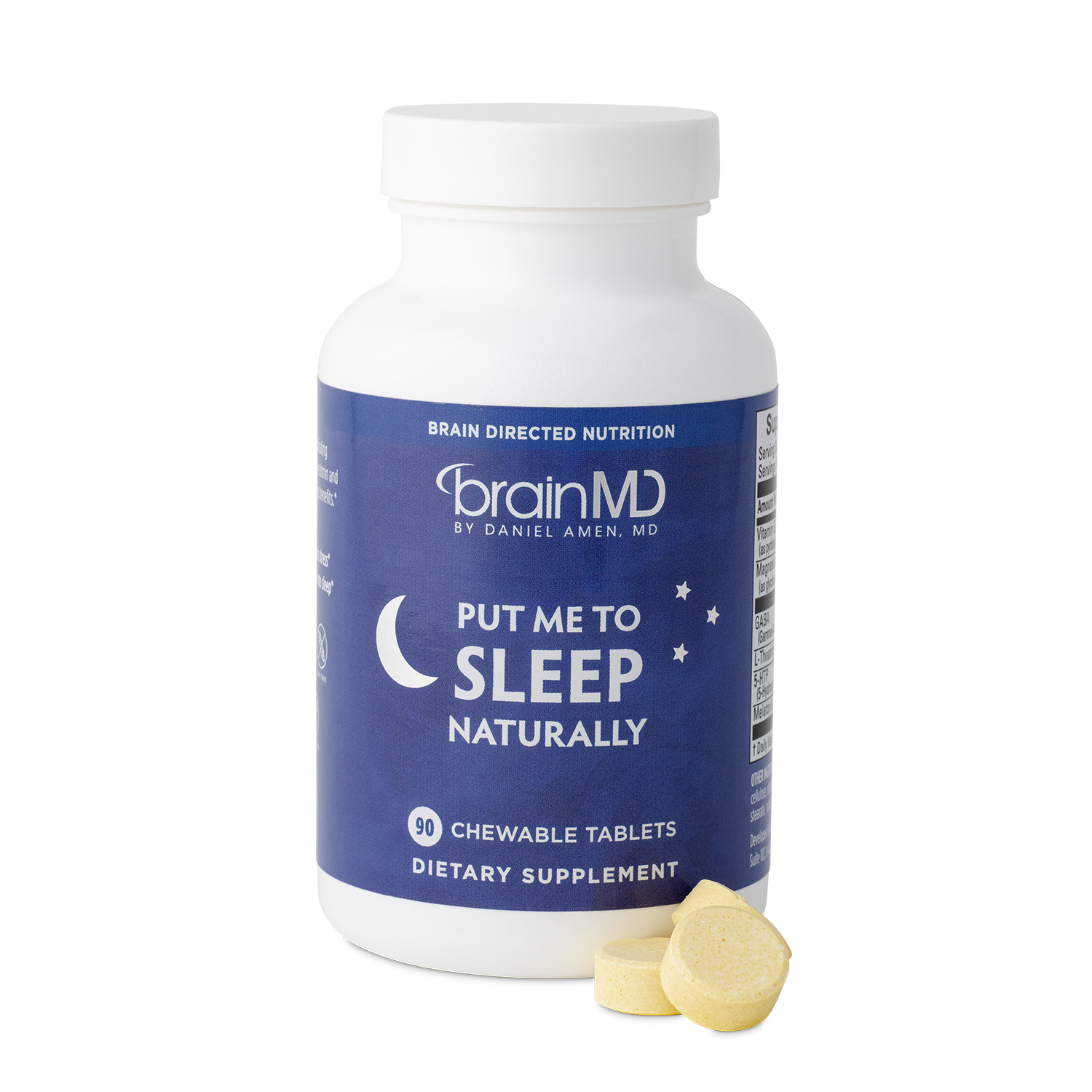 Put Me to Sleep | Natural Sleep Aid Supplement | BrainMD | BrainMD