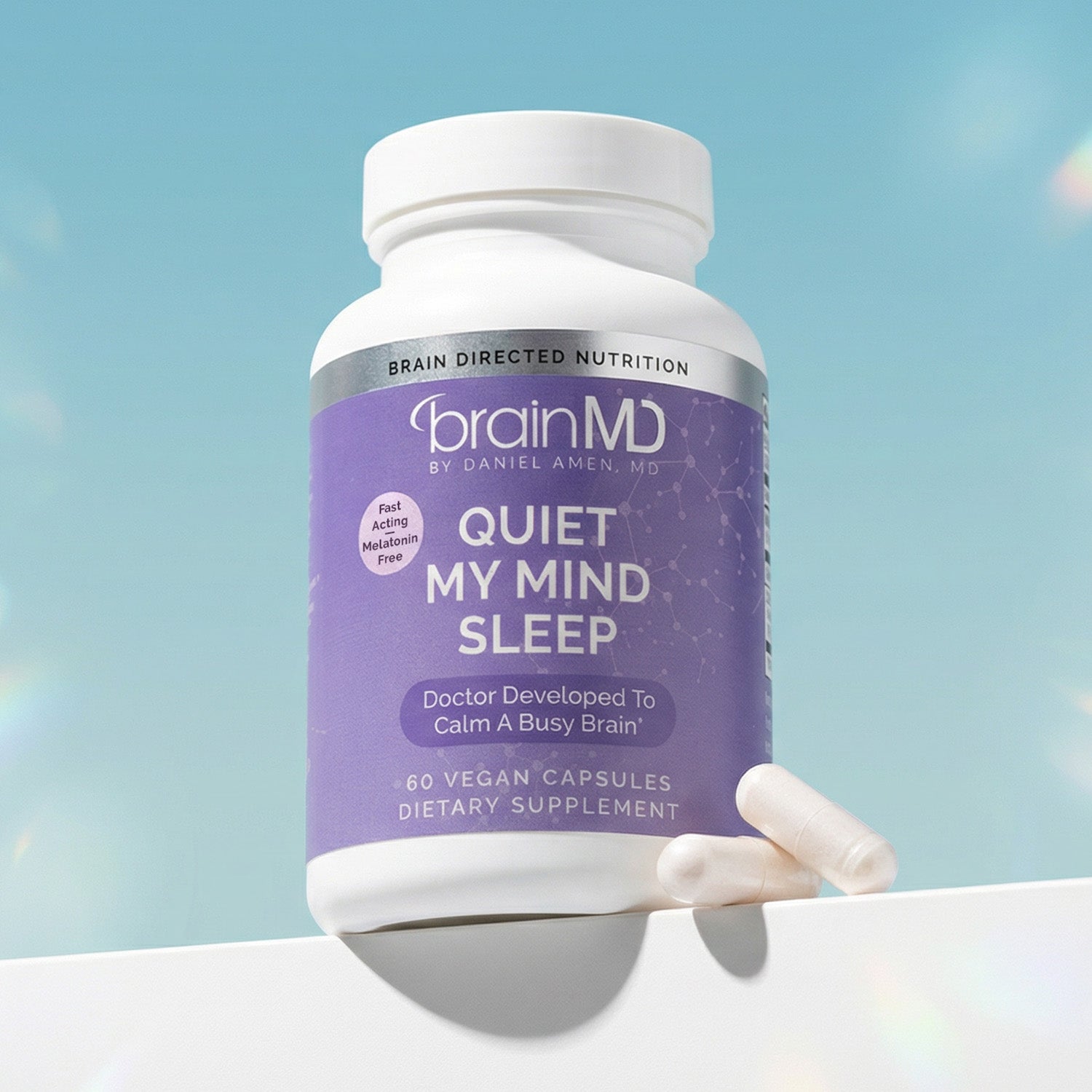 Quiet My Mind Sleep | Calming Sleep Supplement | BrainMD | BrainMD