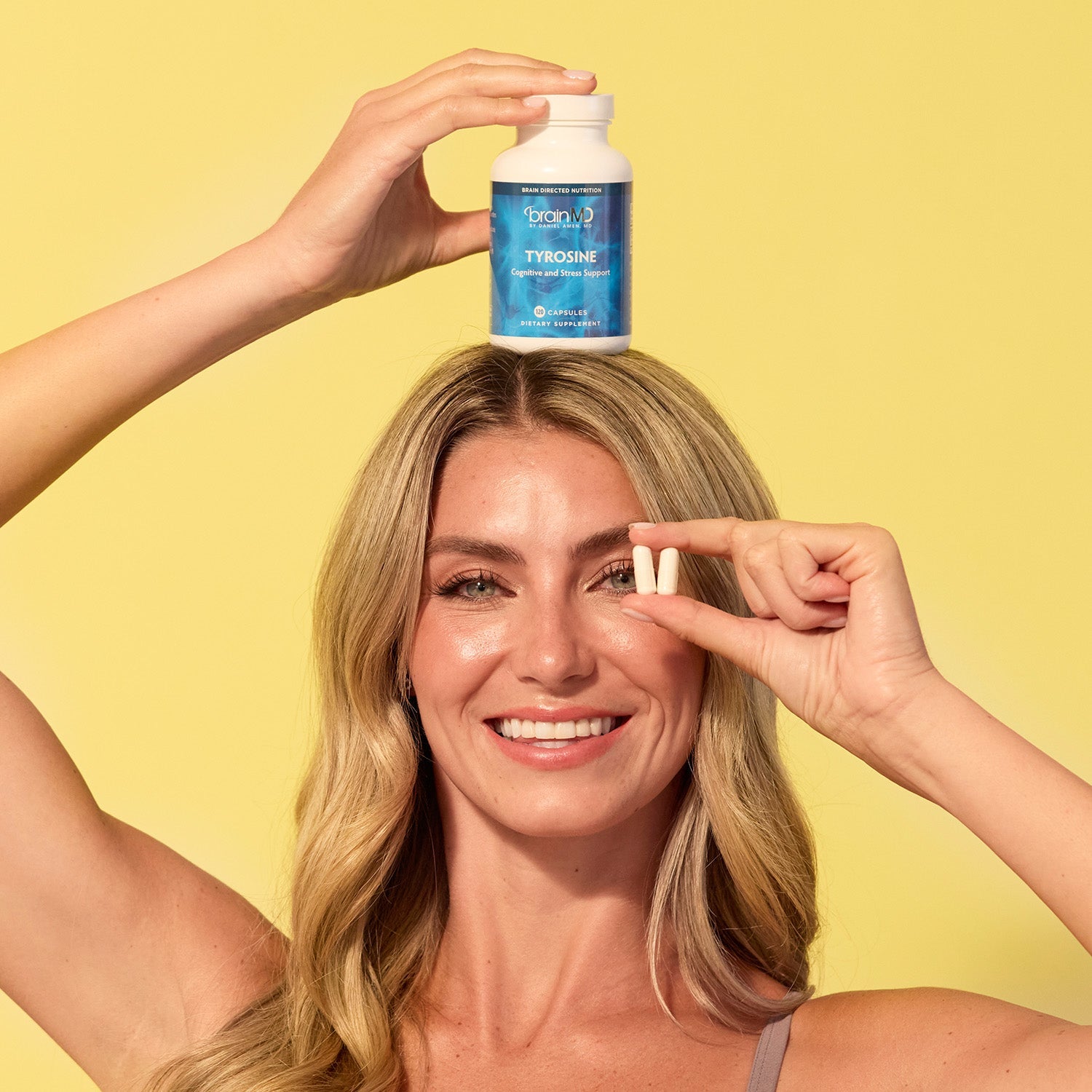 アドレナリンTi Tyrosine Supplement | Tyrosine for Cognitive Support | BrainMD