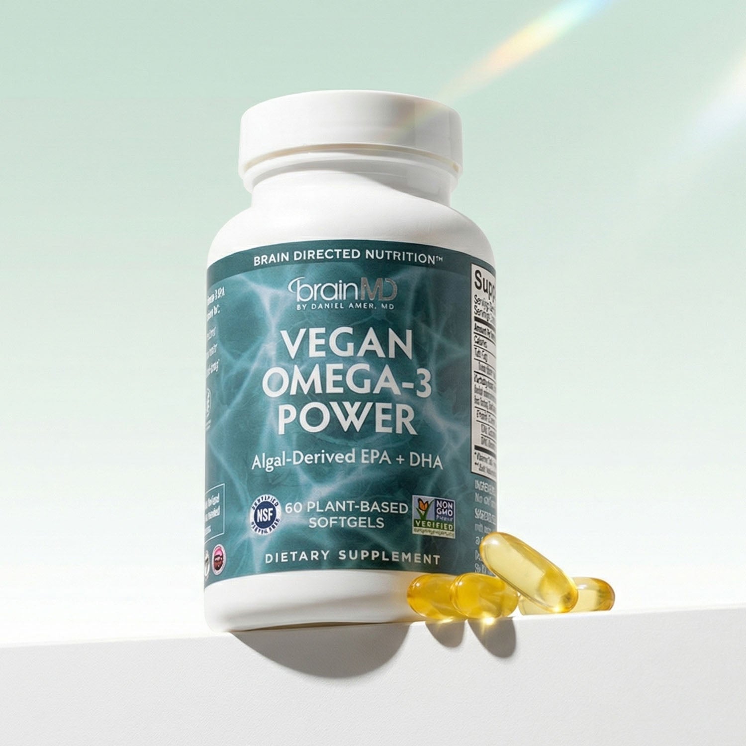 Omega 3 Vegan Supplement | BrainMD | BrainMD
