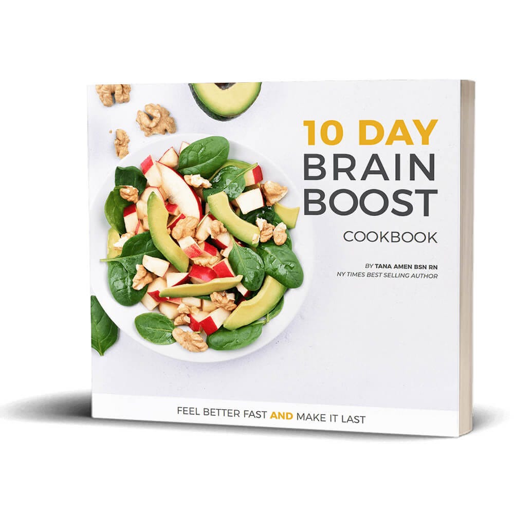 Tana Amens 10 Day Brain Boost Cookbook digital download