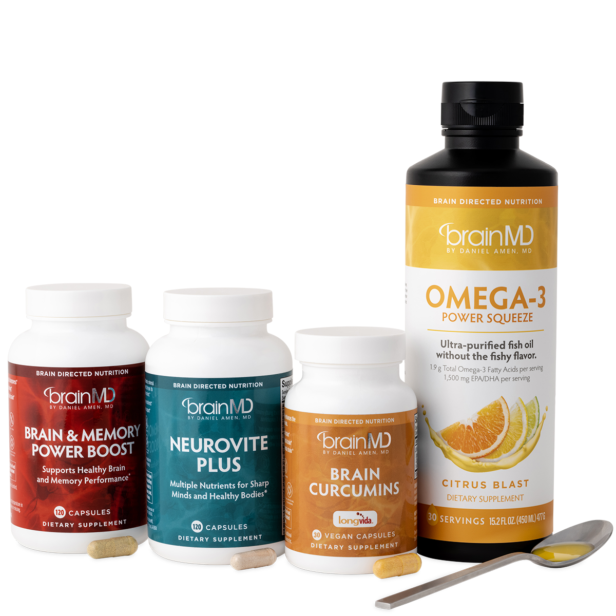 Memory Supplement Bundle | BrainMD | BrainMD