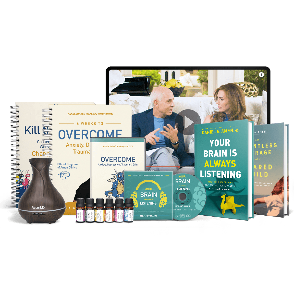 Overcoming Anxiety, Depression, Trauma & Grief Package