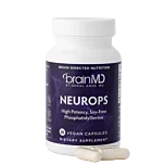 NeuroPS Dietary Supplement from BrainMD - Focus & Memory Support containing High Potency, Soy-Free PhosphatidylSerine