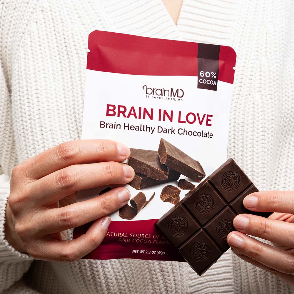 BrainMD's Brain In Love Chocolate Bar: The Smarter Way To Indulge!